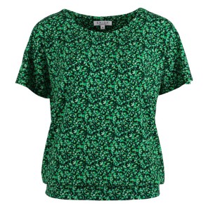 Blouson shirt KM print - Grasgroen dessin